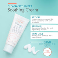 Thumbnail for Avène Cleanance HYDRA Soothing Cream, Rich Moisturizer, Adjunctive Care for Drying Acne Treatments, 1.3 oz.