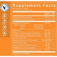 Thumbnail for The Vitamin Shoppe Digestive Enzymes - Complete Multi-Enzyme Formula | Protein Fat Carb Digestion | 300 Tablets | Plant-Based