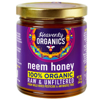 Thumbnail for Heavenly Organics Organic Wild Forest Raw Neem Honey - 12 oz