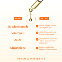 Thumbnail for belif Super Drops 5% Niacinamide & Vitamin C Serum | Evens Skin Tone, Reduces Dark Spots & Post-Blemish Marks, Soothes Redness with AHA & Glutathione