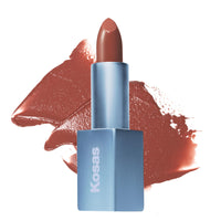 Thumbnail for Kosas Weightless Lip Color Nourishing Satin Lipstick - High Impact Lip Color with Clean Formula - Comfy Feel & Soft Finish - Turned On
