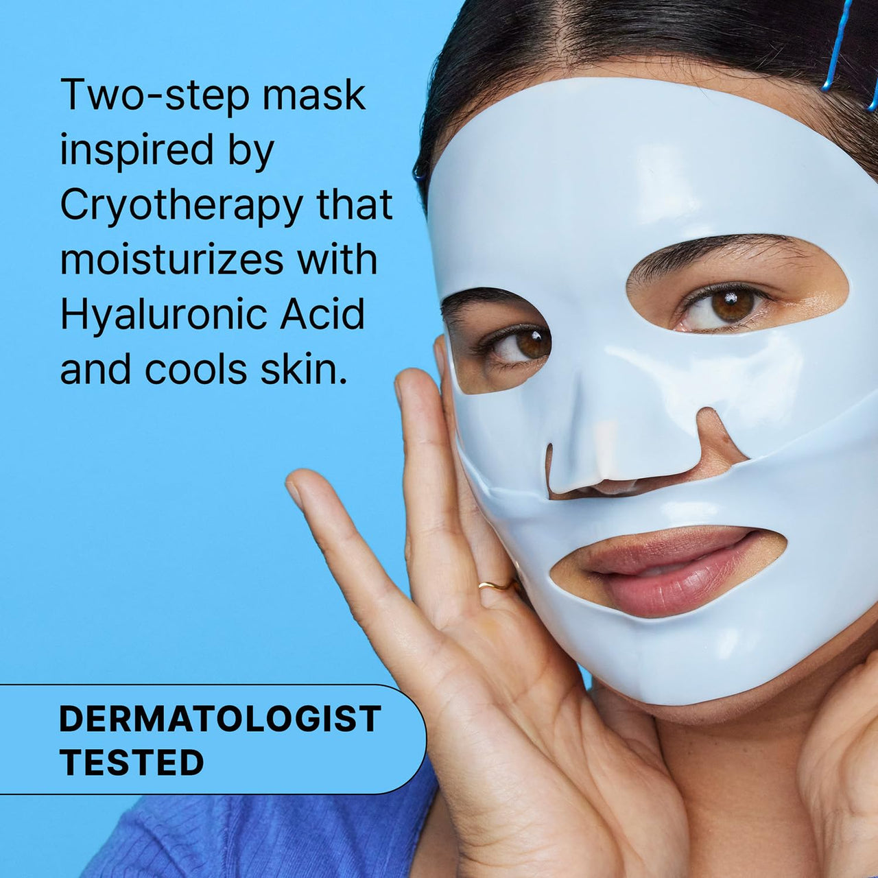 Dr.Jart+ Cryo Rubber Korean Face Mask with Moisturizing Hyaluronic Acid | Korean Skin Care | Travel Size, 1 Pack