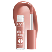 Thumbnail for NYX PROFESSIONAL MAKEUP This Is Milky Gloss, Lip Gloss with 12 Hour Hydration, Vegan - Choco Latte Shake (Milk Chocolate)
