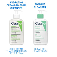 Thumbnail for CeraVe Foaming Facial Cleanser | Daily Face Wash for Oily Skin | Hyaluronic Acid + Ceramides + Niacinamide | Fragrance Free & Paraben Free | Non - Drying Oil Control Face Wash | 8 Fluid Ounce