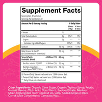 Thumbnail for SmartyPants Kids Probiotic & Prebiotic Gummies for Digestive Health: Gut Health Supplement, Clinically Studied Prebiotic for Immune Support, Strawberry, 60 Count (30 Day Supply)
