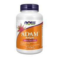 Thumbnail for NOW Supplements, ADAM™ Men's Multivitamin with Saw Palmetto, Plant Sterols, Lycopene & CoQ10, 90 Softgels