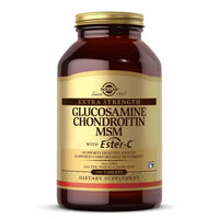 Thumbnail for Solgar Extra Strength Glucosamine Chondroitin MSM w/Ester-C, 180 Tablets - Promotes Healthy Joints, Supports Comfortable Movement & Collagen Formation - Non-GMO, Gluten No, Dairy No - 60 Servings