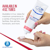 Thumbnail for Dynarex CalaSoothe Skin Protectant Moisture Barrier Cream - Itch Cream with 20% Zinc Oxide & 0.4% Menthol for Relief of Dryness & Rash - 4 oz. Tubes, Box of 24