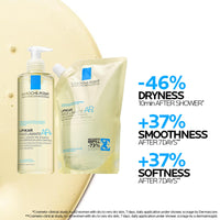 Thumbnail for La Roche-Posay Lipikar AP+ Gentle Foaming Cleansing Oil, Gentle Oil Cleanser for Face and Body Formulated with Niacinamide, Long-Lasting 24-hour Hydration, Fragrance-Free & Soap Free