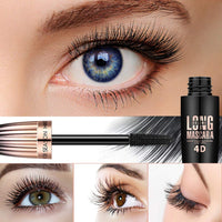 Thumbnail for 4D Silk Fiber Lash Mascara, Waterproof Long Lasting Mascara Black Volume and Length Natural, Exquisitely Full, Lengthening Thickening Softer Fuller Lashes Amplify Smudge-Proof Eyelash Mascaras,1 Pack