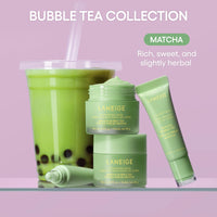 Thumbnail for LANEIGE Lip Glowy Balm Matcha Bubble Tea: Nourishing Sheer-Tinted Balm for Daytime Lip Hydration