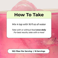 Thumbnail for HUM Flatter Me Fiber Supplement for Women & Men, Prebiotics & Digestive Enzymes to Support Weight & Bloating, Digestive & Gut Health, Fiber Powder Drink Mix, Strawberry Lemon - 10 Servings