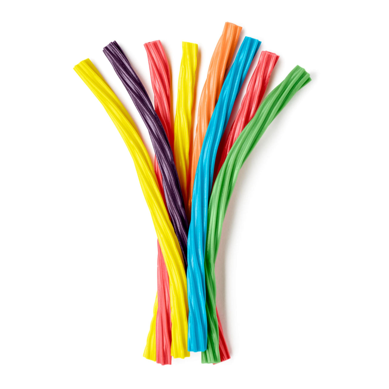 TWIZZLERS Twists Rainbow Flavored Licorice Style, Chewy Candy Bag, 12.4 oz (Pack of 2)