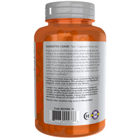 Thumbnail for NOW Sports Nutrition, Arginine & Citrulline 500 mg/ 250 mg, Amino Acids, 120 Veg Capsules