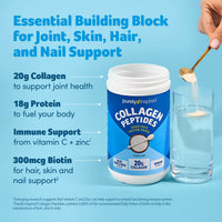 Thumbnail for Purely Inspired Collagen Powder, Unflavored (20 Servings) - 20g Collagen Peptides Protein Powder for Women & Men - Grass-Fed & Pasture Raised - Gluten-Free, Paleo & Keto-Friendly Collagen Drink