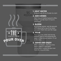 Thumbnail for STANLEY Perfect Brew Pour Over Set | 12 oz Camp Mug with Lid Included | Drip Coffee Maker with Reusable Filter | Insulated Stainless Steel | BPA-Free | Polar