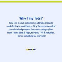Thumbnail for PetSport Naturflex Tiny Tots Pig Toy - Durable & Long-Lasting, Non-Toxic Material, Internal Squeaker, Rubber Toy for Dogs, Ideal for Interactive Play and Engagement