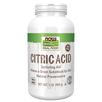 Thumbnail for NOW Foods, Citric Acid, Sprouting Aid, Great Substitute for Salt, Preservative Found in Citrus Fruits, 1-Pound
