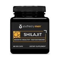 Thumbnail for Youtheory Men’s Shilajit - Shilajit Capsules with PrimaVie Extract - Supports Stress Relief, Muscle Growth & Bone Health - Compatible with Vegan Diet - 60 Capsules (60-Day Supply)