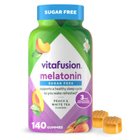 Thumbnail for Vitafusion Melatonin Gummy Vitamins, 140 Count (Pack of 1)