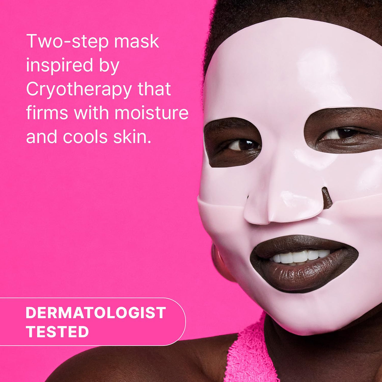 Dr.Jart+ Cryo Rubber Firming Face Mask with Moisturizing Glycerin | Korean Skin Care | Travel Size, 1 Pack