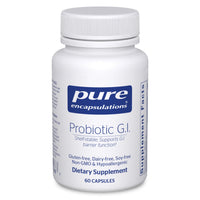 Thumbnail for Pure Encapsulations Probiotic G.I. - Shelf Stable Probiotic for Intestinal Health & Gastrointestinal Support* - with Lactobacillus & Bifidobacterium - 60 Capsules
