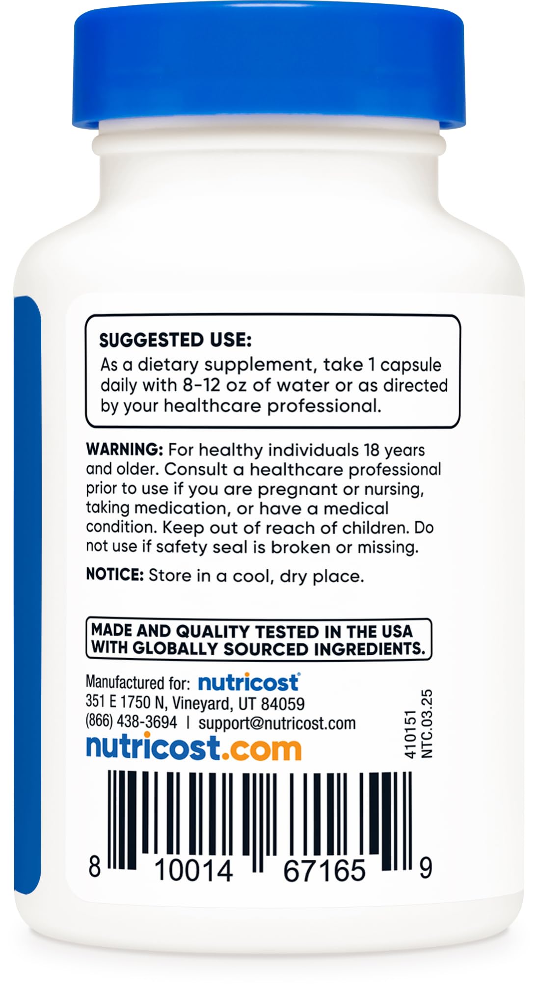 Nutricost CoQ10 200mg, 60 Vegetarian Capsules, 60 Servings - High Absorption, Vegetarian, Non-GMO, Coenzyme Q10