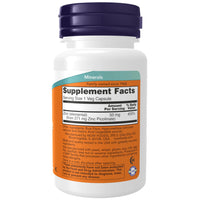 Thumbnail for Now Foods Supplements, Zinc Picolinate 50 mg, Supports Enzyme Functions*, Immune Support*, 30 Veg Capsules