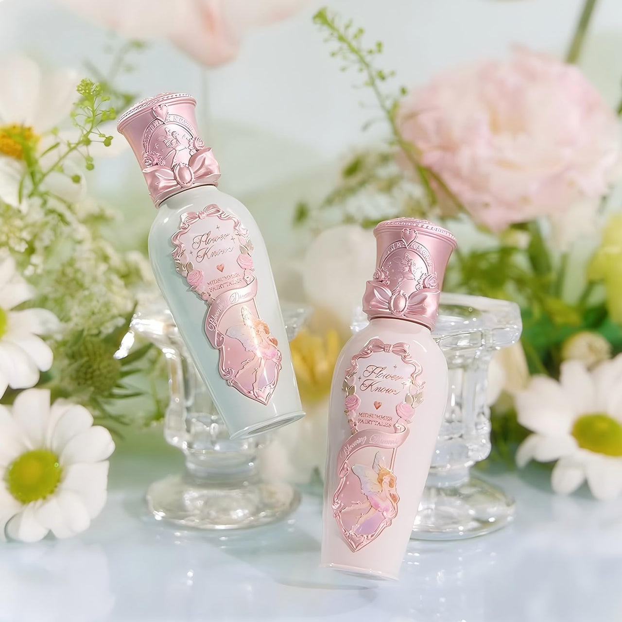 Flower Knows Midsummer Fairytales Coating Lip Lacquer,Glowy Non-Fading Lip Gloss,Hydrating Tinted Lip Oil for Girls&Women,Vegan & Cruelty Free,0.17Fl Oz(G01 Alice)