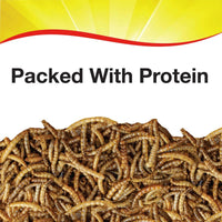 Thumbnail for Wild Delight Mealworms Wild Bird Food, 16 oz Bag, Brown