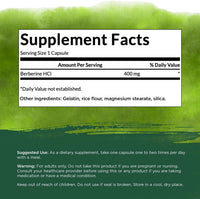 Thumbnail for Swanson Berberine - Supports Metabolic Health & Heart Health* - Contains Standardized Berberine HCl - Non-GMO & Gluten-Free - 60 Vegan Capsules