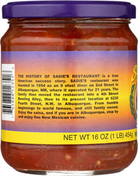Thumbnail for SADIES Not as Hot Salsa, 16 OZ