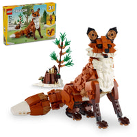 Thumbnail for LEGO Creator 3 in 1 Forest Animals Red Fox Toys - Building Toys for Kids, Boys & Girls, Ages 9+ - W/ 3 Building Options into Fox, Owl, or Squirrel - Gift for Birthdays - 31154