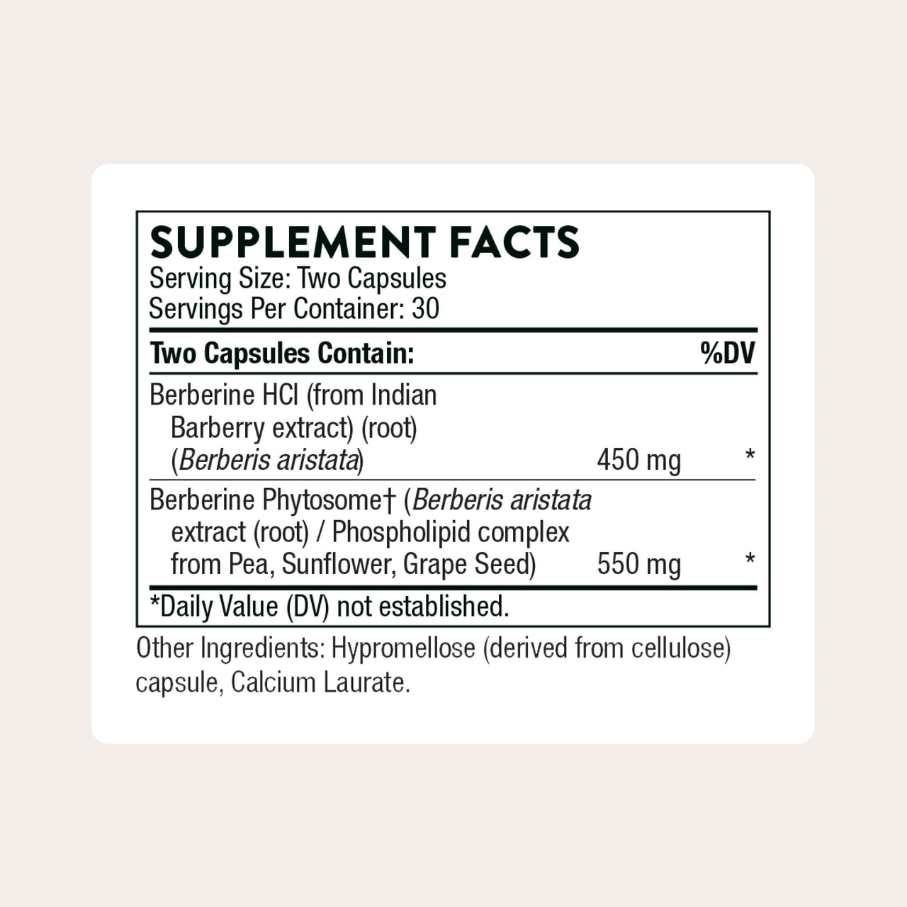 THORNE - Berberine - Dual Action Formula with Phytosome Plus Botanical Extract - Support Heart Health, Immune System, Healthy GI & Cholesterol* - Gluten-Free - 30 Servings