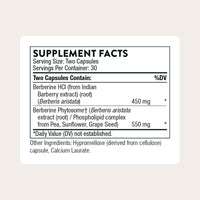 Thumbnail for THORNE - Berberine - Dual Action Formula with Phytosome Plus Botanical Extract - Support Heart Health, Immune System, Healthy GI & Cholesterol* - Gluten-Free - 30 Servings