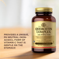 Thumbnail for Solgar Quercetin Complex with Ester-C Plus - 50 Vegetable Capsules - Immune Health Support - Gentle on The Stomach Vitamin C - Non-GMO, Vegan, Gluten Free, Kosher - 25 Servings