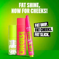 Thumbnail for NYX PROFESSIONAL MAKEUP Fat Cheeks Liquid Blush, Buildable, Dewy Blush with Long-Lasting 12HR Wear - Peach Plunge (Bright Peach)