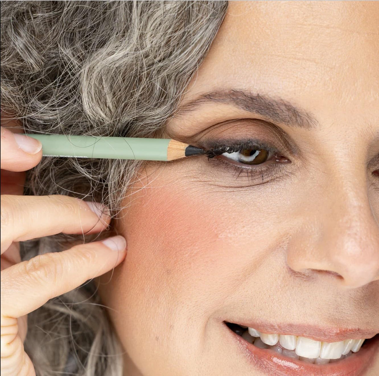 BOOM! Beauty Pure Precision Eyeliner: All-Natural, Skin-Loving, All-Day Wear. Waterproof, Smudge-proof, Smooth Glide Pencil. Richly Pigmented Vegan Eye Makeup For Ageing Skin (Espresso Brown)
