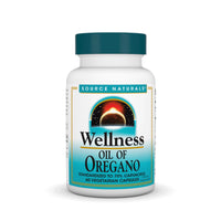 Thumbnail for Source Naturals Wellness Oil of Oregano - Standardized to 70% Carvacrol - 60 Vegetarian Capsules