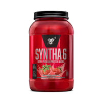 Thumbnail for BSN SYNTHA-6 Whey Protein Powder, Strawberry Protein Powder with Micellar Casein, Milk Protein Isolate, Strawberry Milkshake, 28 Servings (Packaging May Vary)