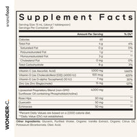 Thumbnail for Codeage Liquid Vitamin C 1000mg, Vitamins D3, E & Zinc, Rose HIPS, Quercetin, Echinacea, Vegan Liposomal Vitamin C Supplement, Non-GMO - 15.22 fl oz