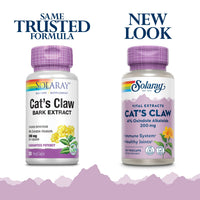 Thumbnail for Solaray Guaranteed Potency Cat's Claw Supplement, 200mg, 30 Count
