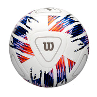 Thumbnail for WILSON NCAA Vivido Replica Soccer Ball - Size 5, White/Orange/Purple