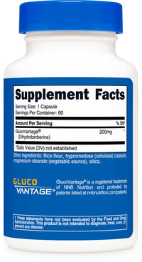 Thumbnail for Nutricost Dihydroberberine Capsules (200mg, 60 Capsules) - More Bioavailable Metabolite of Berberine