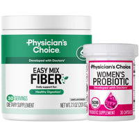 Thumbnail for Physician's CHOICE Women's Probiotic 30 Count + Easy Mix Fiber Bundle
