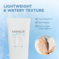 Thumbnail for SKIN1004 Centella Hyalu-Cica Water-Fit Sun Serum UV, Korean Sunscreen SPF 50, Centella Sunscreen, Travel Essentials, Sunscreen with Hyaluronic Acid, No White Cast, Korean Skin Care, 1.69 fl.oz / 50ml