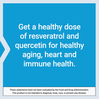 Thumbnail for Life Extension Optimized Resveratrol Elite, Trans-resveratrol, quercetin, Healthy Aging, Heart Health, Brain Health, oxidative Stress, Gluten-Free, Non-GMO, Vegetarian, 60 Capsules