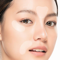 Thumbnail for TOSOWOONG Anti-Wrinkle Patch with Hydrolyzed Collagen, Forehead & Eye & Smile Line Wrinkle Patches, Anti-Wrinkle Tape, K-Beauty Overnight Under Eye Patches, Korean Skincare, 5ea (10patches X 5)