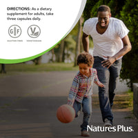 Thumbnail for NaturesPlus AgeLoss Lung Support - 90 Capsules - Vegetarian, Gluten Free - 30 Servings