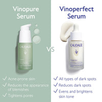Thumbnail for Caudalie Vinopure Natural Salicylic Acid Pore Minimizing Serum with Niacinamide, Skin Perfecting Serum - 30 mL